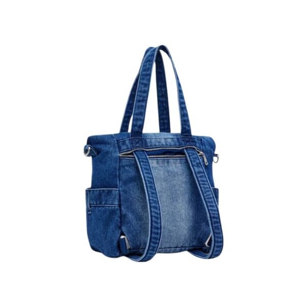 Desigual Blue Polyethylene Backpack - Image 2