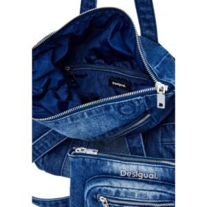 Desigual Blue Polyethylene Backpack