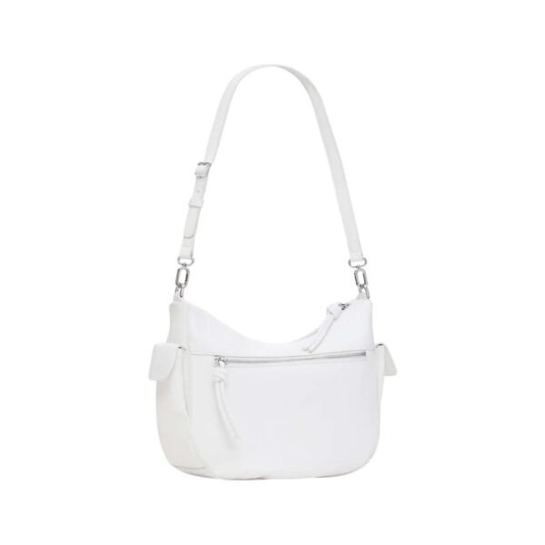 Desigual White Polyethylene Handbag - Image 2