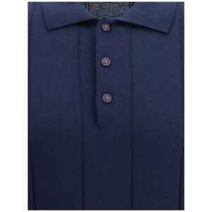 Kiton Ribbed Polo Shirt