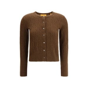 Guest in Residence Cashmere cable-knit Cardigan