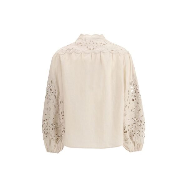 Zimmermann Wylie Embroidered Blouse - Image 2
