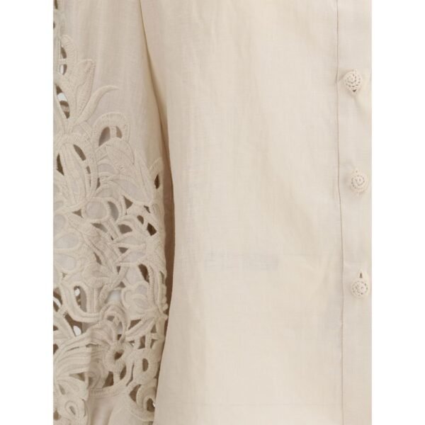Zimmermann Wylie Embroidered Blouse - Image 3