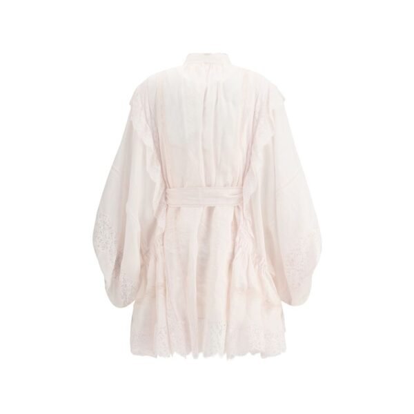 Zimmermann Mini Crush Lace Billow Dress - Image 2