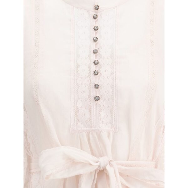 Zimmermann Mini Crush Lace Billow Dress - Image 3