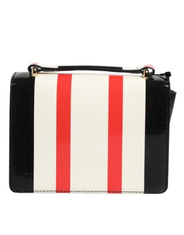 Dolce & Gabbana Multicolor Stripes Leather Crossbody Bag - Image 5