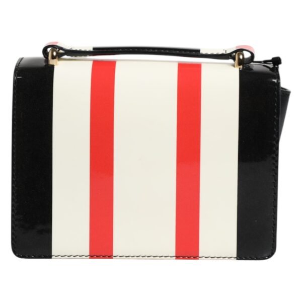 Dolce & Gabbana Multicolor Stripes Leather Crossbody Bag - Image 6