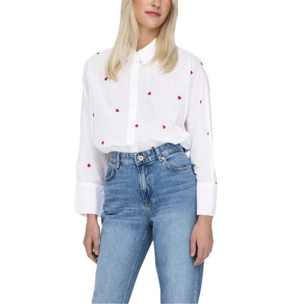 Only White Cotton Shirt - Image 4