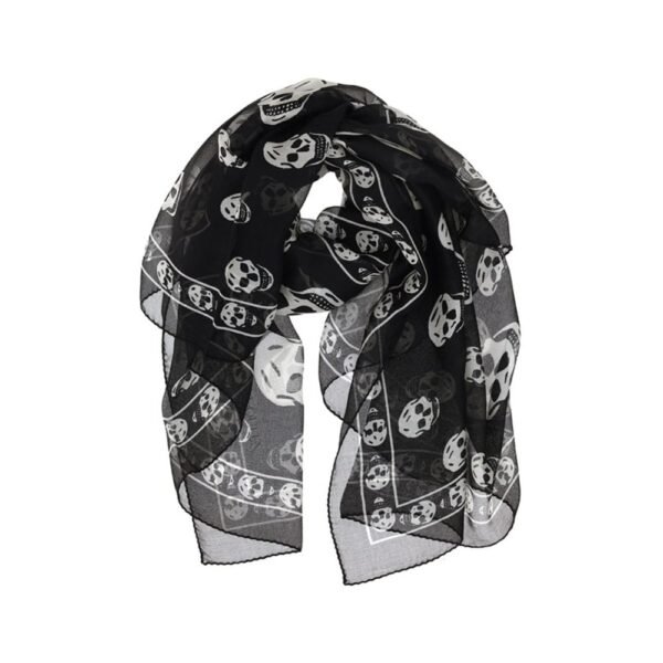 Alexander McQueen Skull Foulard - Image 5