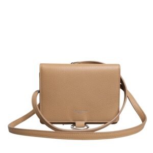 Dolce & Gabbana Beige Calf Leather Bifold Crossbody Sling Wallet