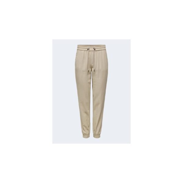Only Beige Viscose Jeans & Pant - Image 4