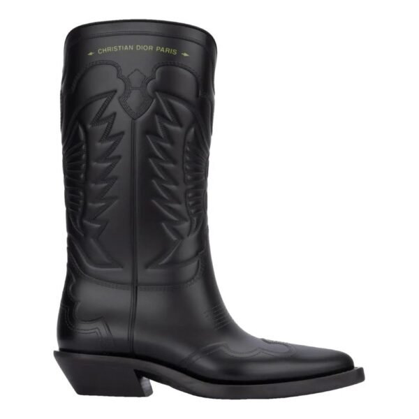 Dior Black Leather Boot