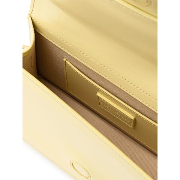 Jacquemus Yellow Leather Handbag - Image 4