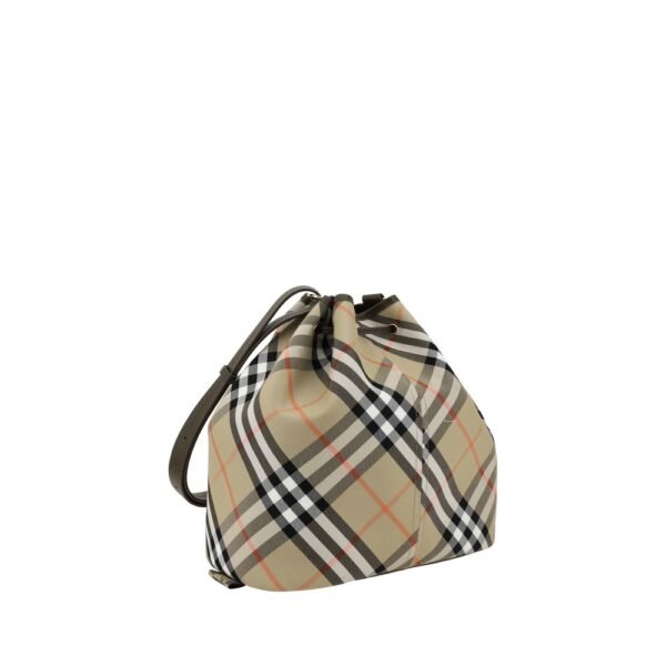 Burberry Archivio Check Bucket Bag - Image 3