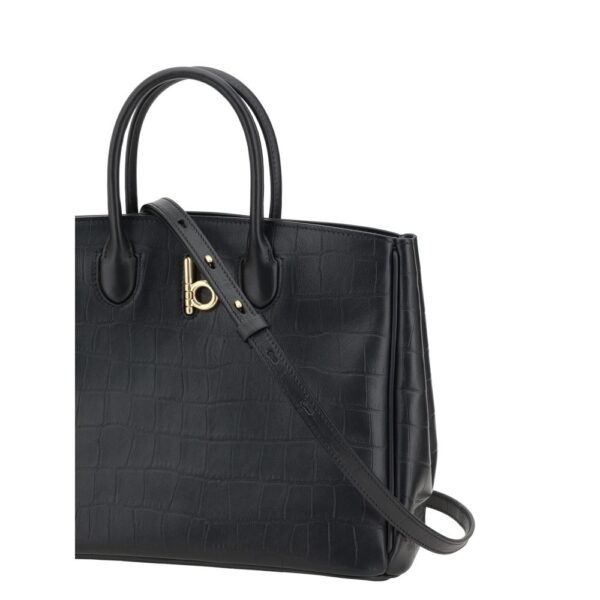 Burberry Crocco Handbag - Image 4