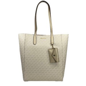 Michael Kors Vincent With Card Case Large Tote Purse Bag Gold