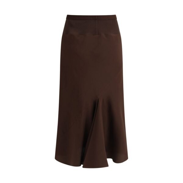 Rick Owens Silk midi Skirt - Image 2