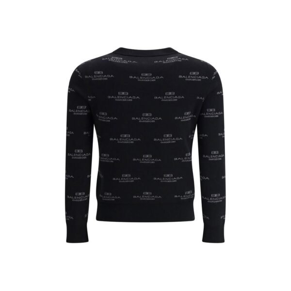 Balenciaga All-over logo Sweater - Image 2