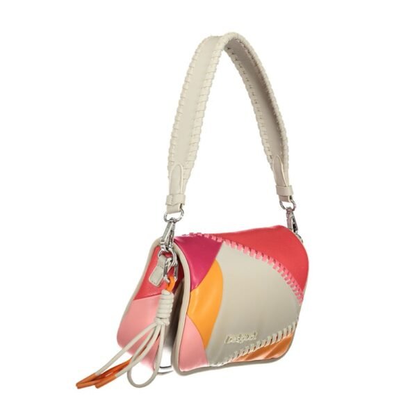 Desigual White Polyethylene Handbag - Image 3