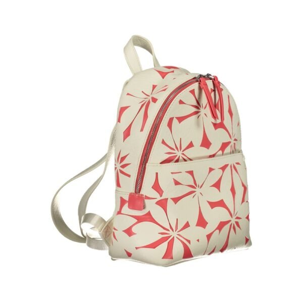 Desigual White Polyethylene Backpack - Image 3