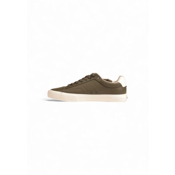 Hugo Boss Green Leather Sneaker - Image 2