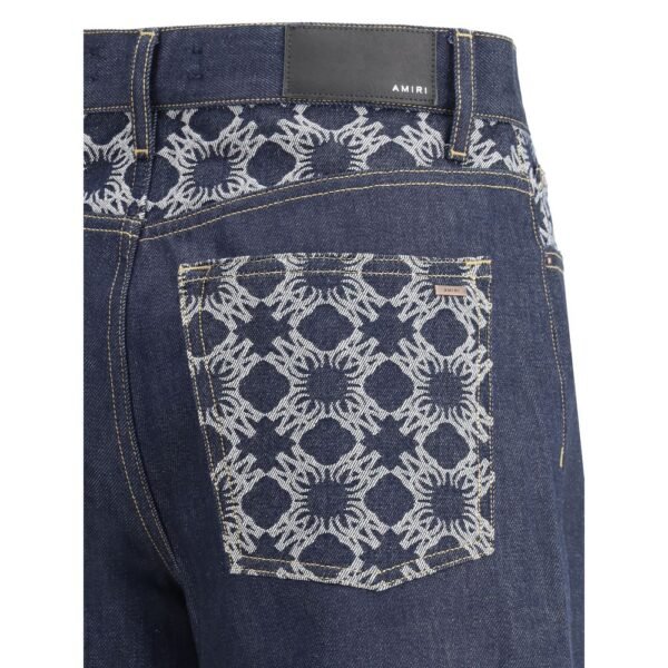 Amiri wide leg Jeans - Image 3