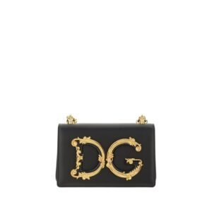 Dolce & Gabbana Maxi Logo Shoulder Bag