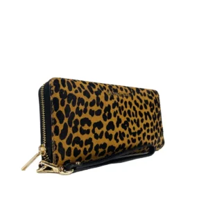 Michael Kors Jet Set Animal Print Continental Wristlet Wallet