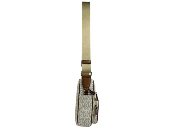 Michael Kors North South Medium Crossbody Bag Vanilla - Image 3