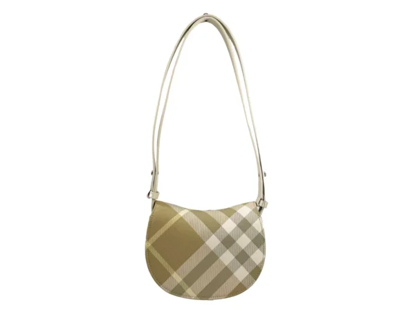 Burberry Mini Check Rocking Horse Crossbody Bag Purse - Image 4