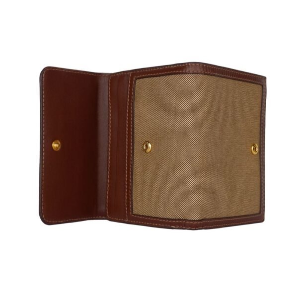 Prada Brown Leather Women Wallet - Image 4