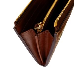 Prada Brown Leather Women’s Wallet