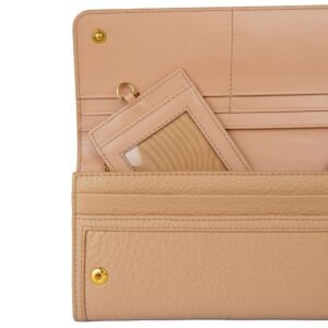 Prada Pink Calfskin Wallet