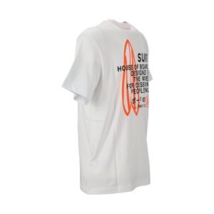 Suns White Cotton T-Shirt