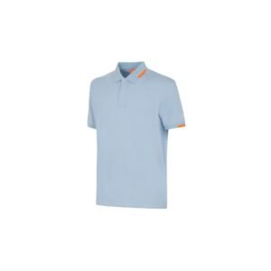 Suns Light Blue Cotton Polo Shirt